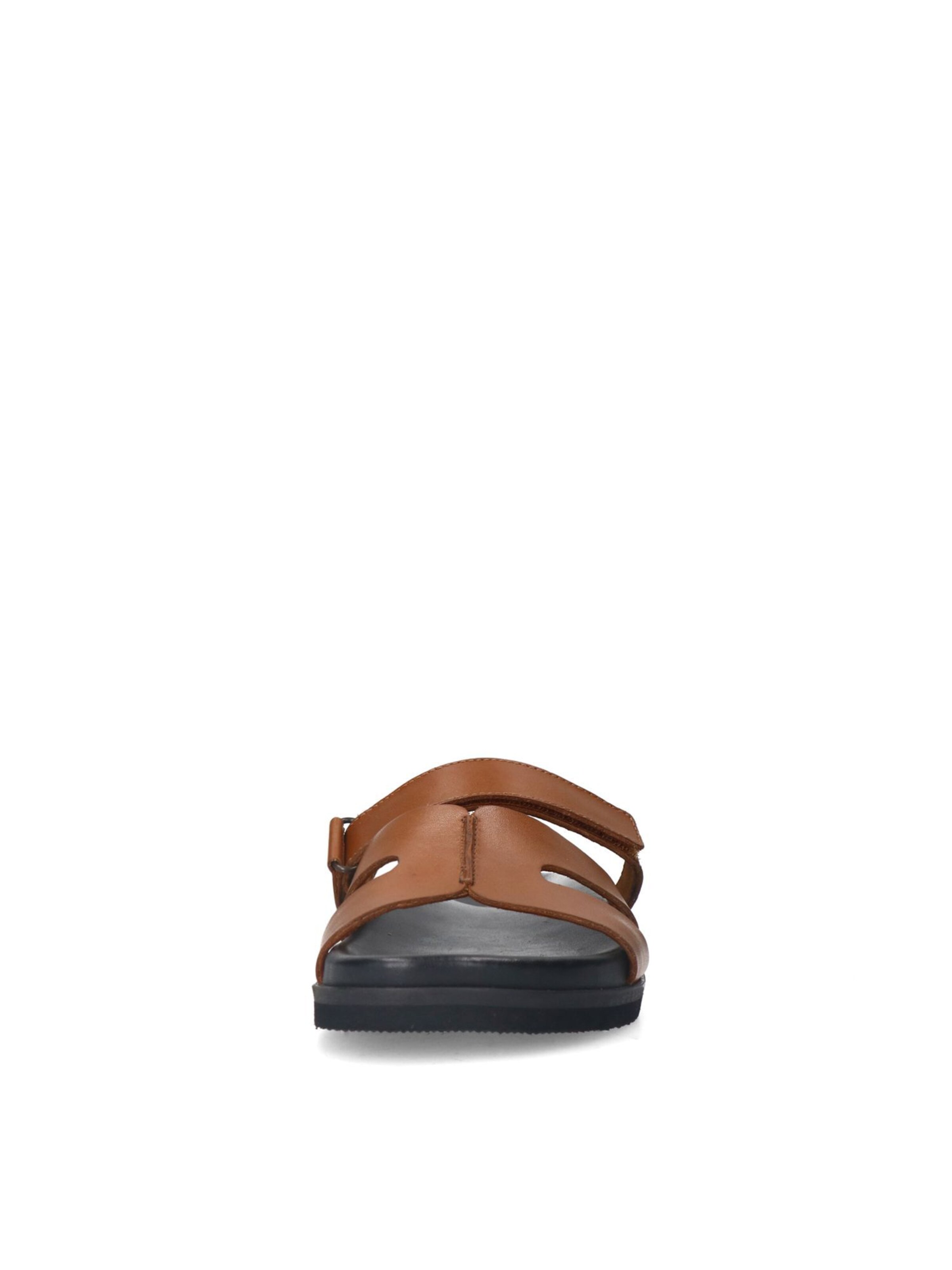 MANFIELD Mules in Brown