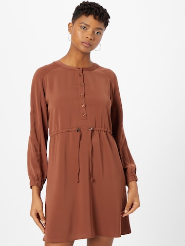 Robe 'Paula' ABOUT YOU en marron : devant