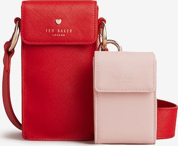 Ted Baker Handytasche und Kartenetui in Rot: predná strana