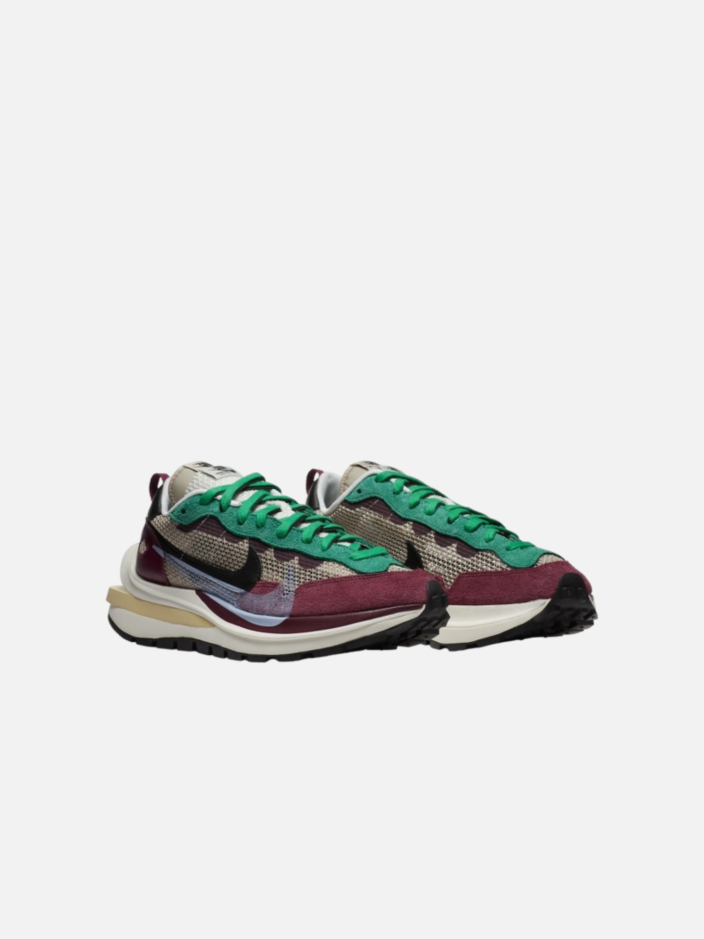 Baskets basses 'Sacai Vaporwaffle Villain' NIKE en vert