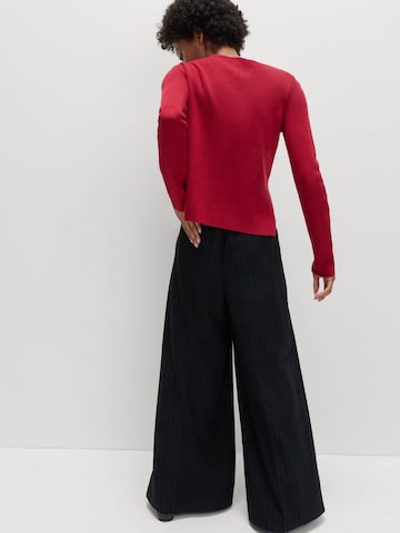Marks & Spencer Wide leg Pantalon in Blauw