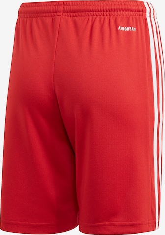 regular Pantaloni sportivi 'Squadra 21' di ADIDAS PERFORMANCE in rosso