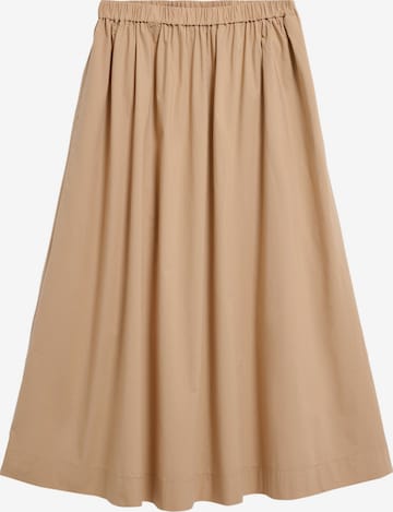 ARMEDANGELS Rok in Bruin: voorkant