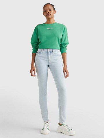 Tommy Jeans Skinny Jeans 'NORA MID RISE SKINNY' in Blau