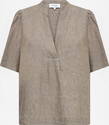 Levete Room T-shirt ' LR-NEDDIE ' in Grau: Vorderseite