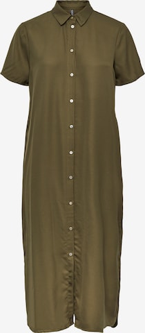 PIECES Shirt Dress 'LUNA' in Green: front