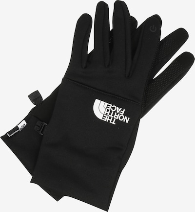 THE NORTH FACE Sports gloves 'Etip' in Black / White, Item view