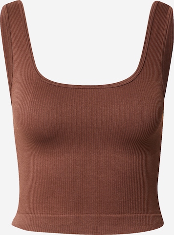 BDG Urban Outfitters Top - Hnedá: predná strana