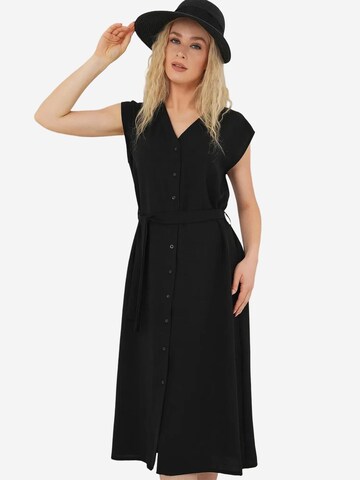 Bigdart Kleid in Schwarz: Vorderseite