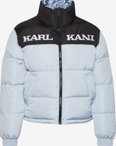 Karl Kani Jacke in blau / hellblau / schwarz / weiß, Produktansicht