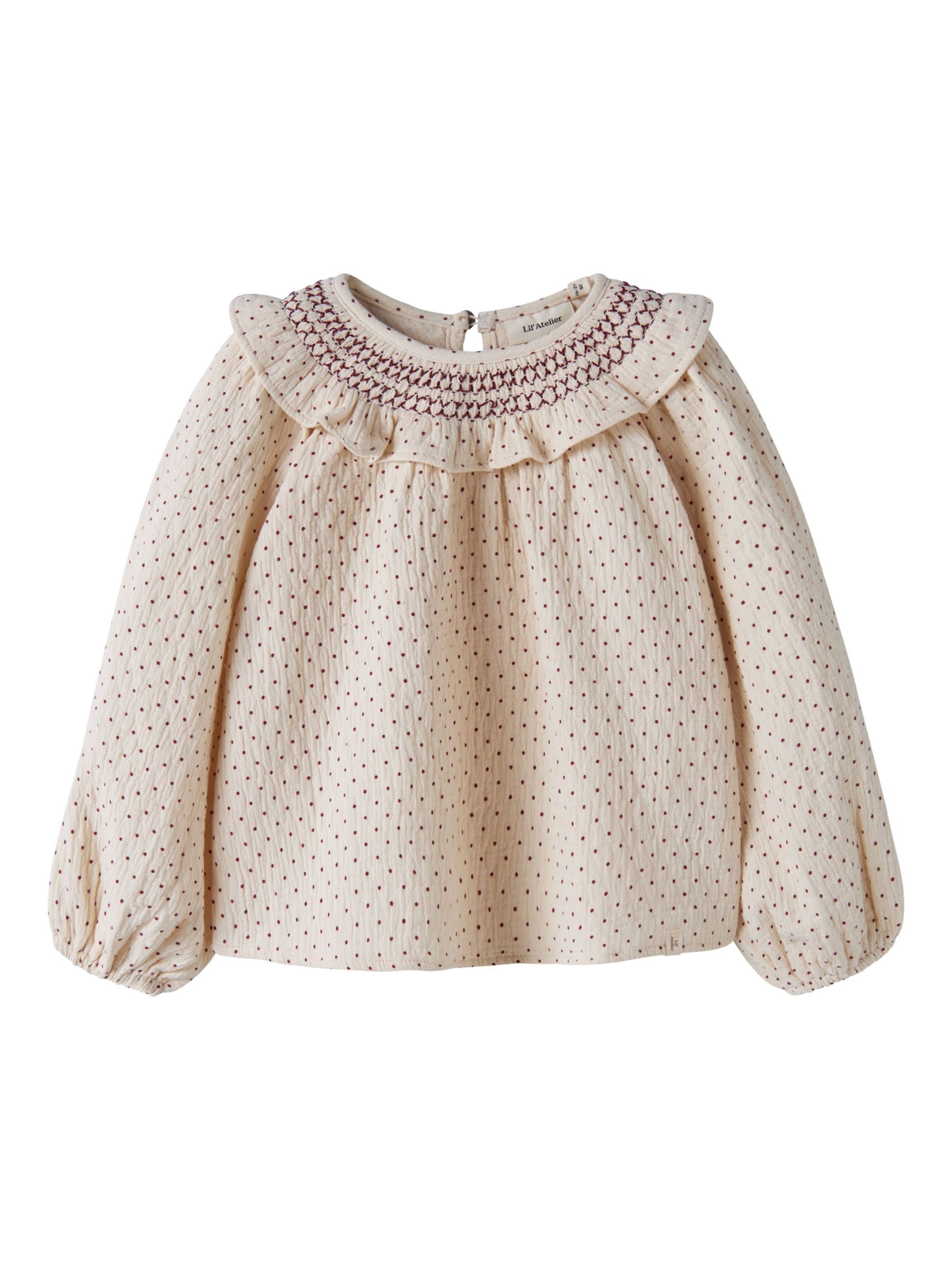 Camicia da donna di Lil'Atelier in beige: frontale