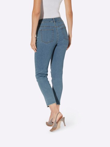 heine Skinny Kavbojke | modra barva