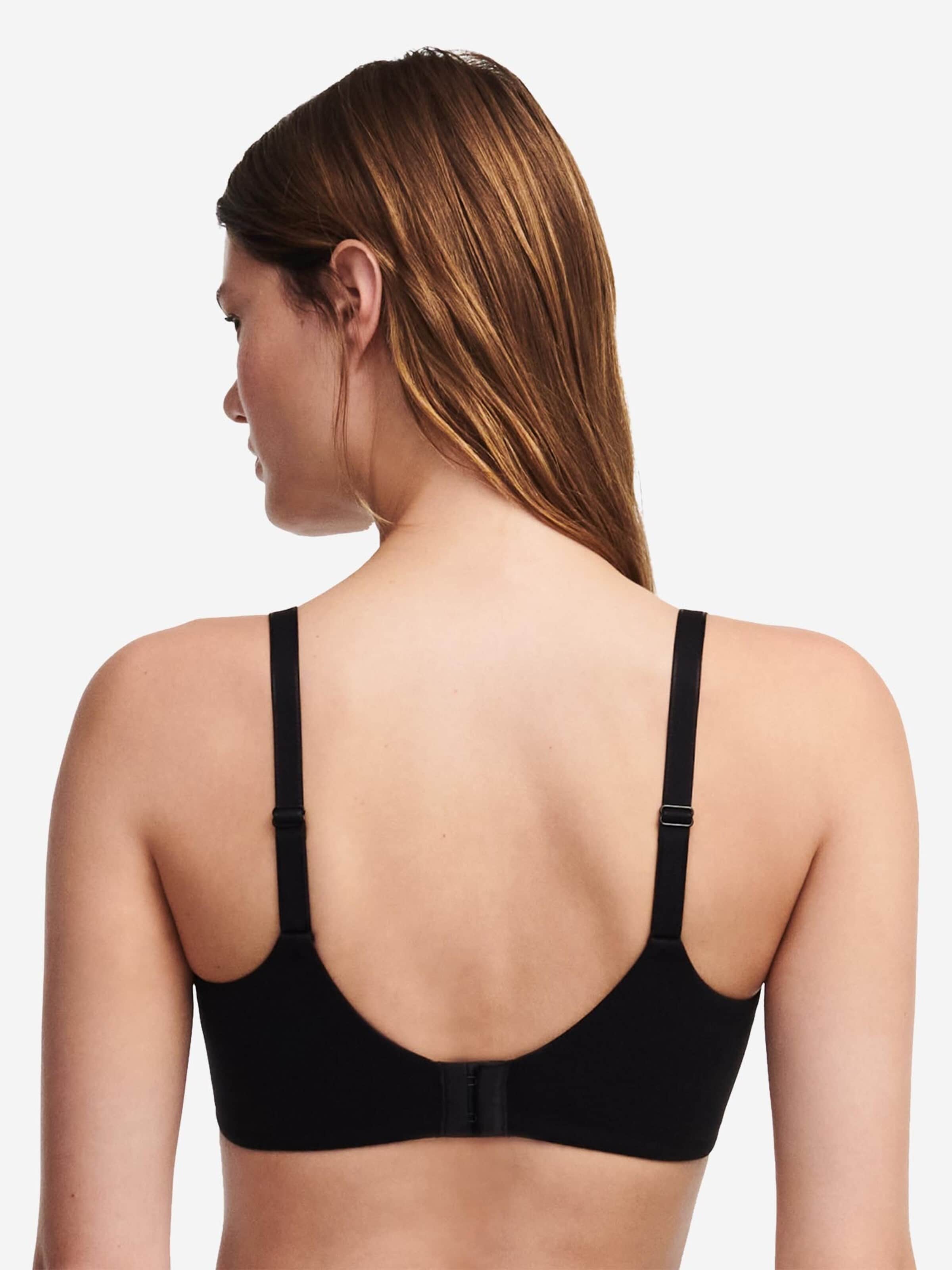 Chantelle T-shirt Bra 'Easy Feel Emma' in Black