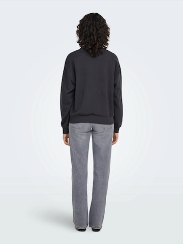 ONLY Sweatshirt 'ONLFLEUR' in Grau