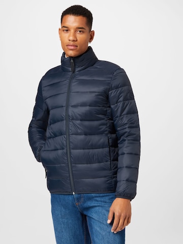 Lindbergh Between-Season Jacket in Blue: front