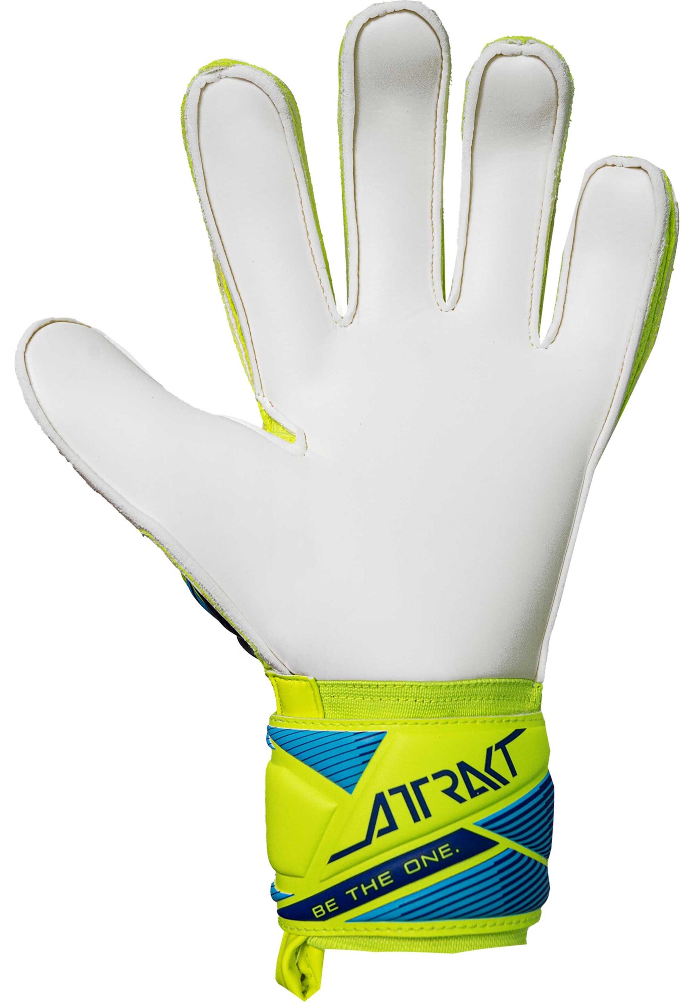 REUSCH Sports gloves 'Attrakt Solid' in Yellow