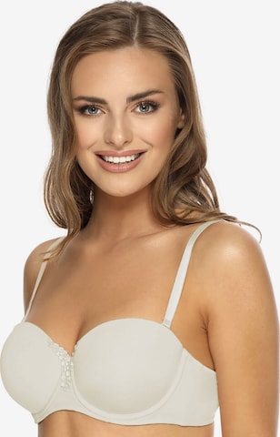 VIANIA Bandeau Bra 'Carola' in Beige: front