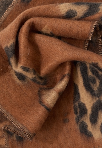 Zwillingsherz Scarf 'Herzen' in Beige