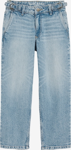 mėlyna WE Fashion Laisvas Džinsai: priekis