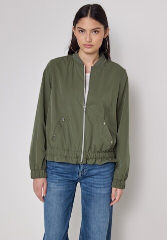 Street One Studio Between-Season Jacket in Green: front