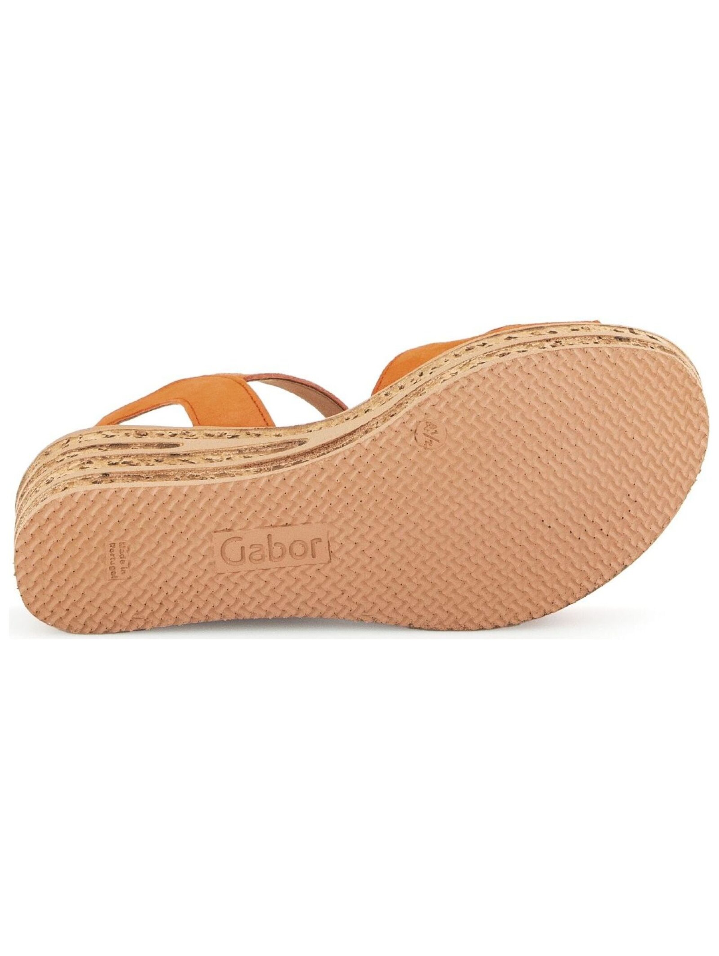 GABOR Sandale in Orange