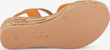 GABOR Sandale in Orange