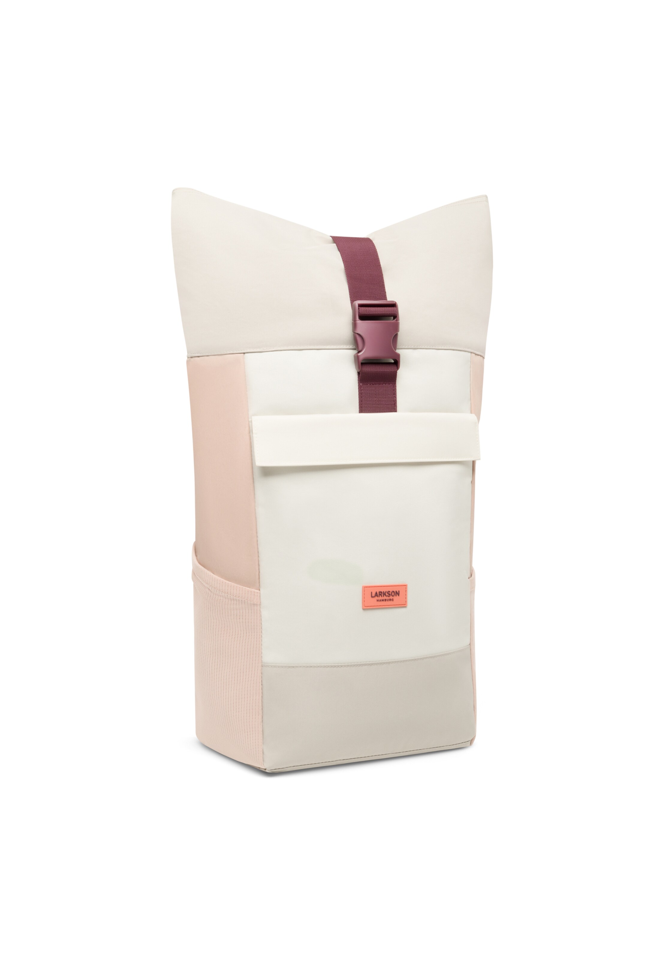 Zaino 'No 4' di LARKSON in beige: frontale