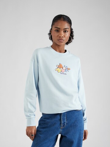 Iriedaily Sweatshirt in Blue: front