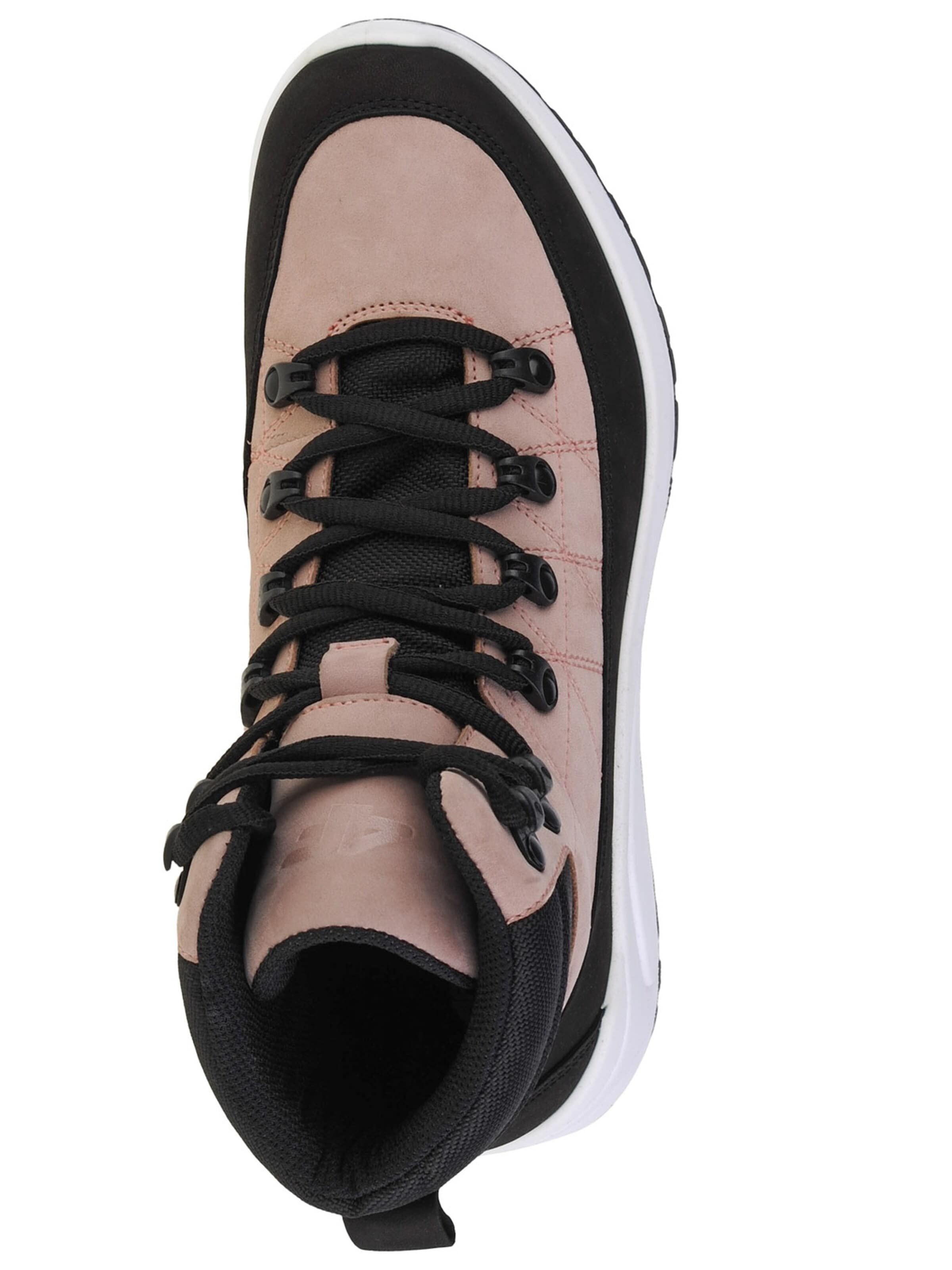 4F Lace-up boot '4F Women's City Trek' in Pink