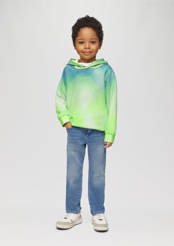 s.Oliver Sweatshirt i blå: forside