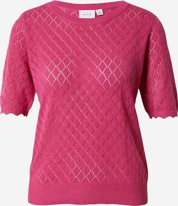VILA Pullover 'MYLIE' i pink: forside