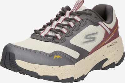 Sportbačiai be auliuko 'GO RUN TRAIL ALTITUDE 2.0' iš SKECHERS, spalva – pilka / vyšninė spalva / natūrali balta, Prekių apžvalga