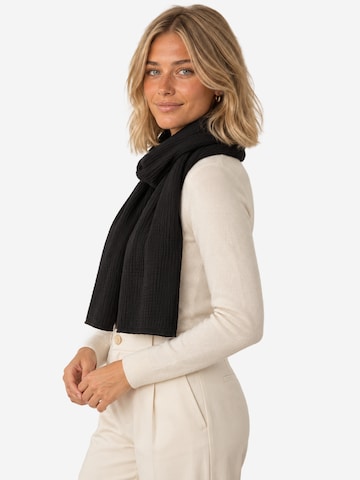 Seasons of April Scarf ' NEA' in Black