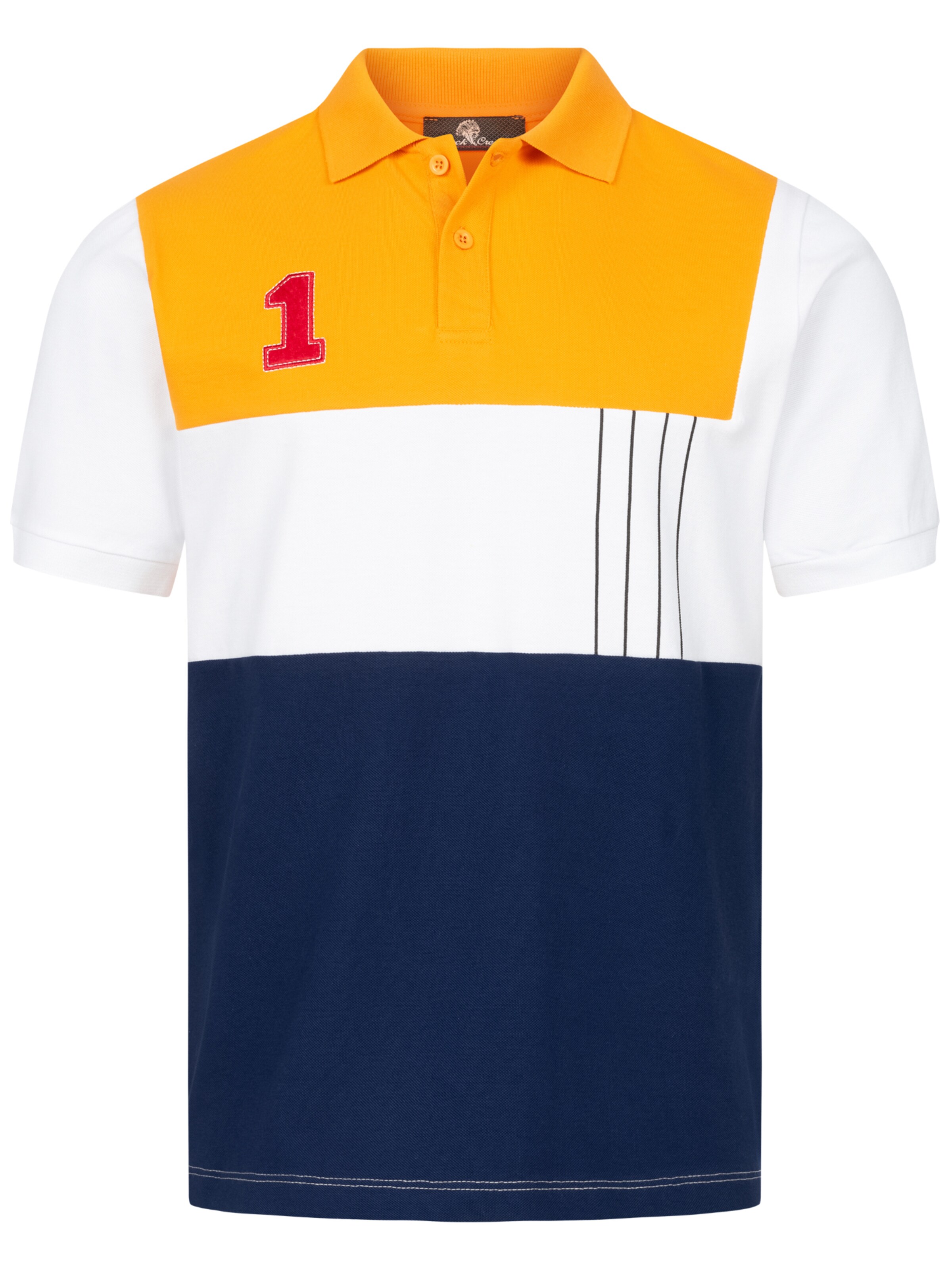 Rock Creek Shirt in Gelb: Vorderseite