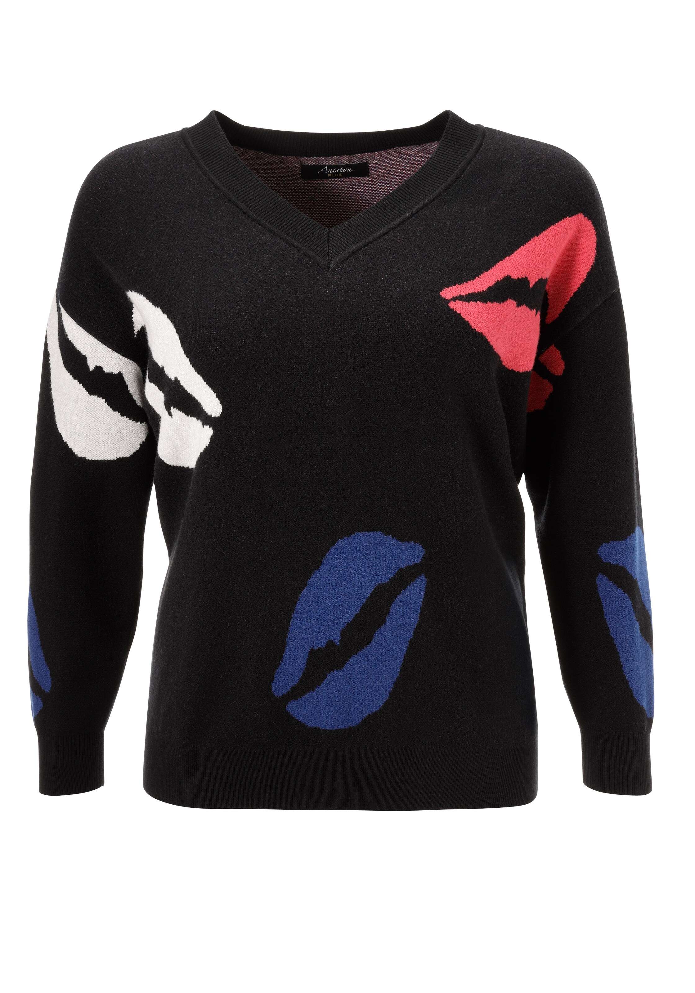 Aniston Pullover in Schwarz: Vorderseite