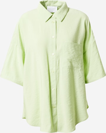 Camicia da donna 'ELLA' di SISTERS POINT in verde: frontale