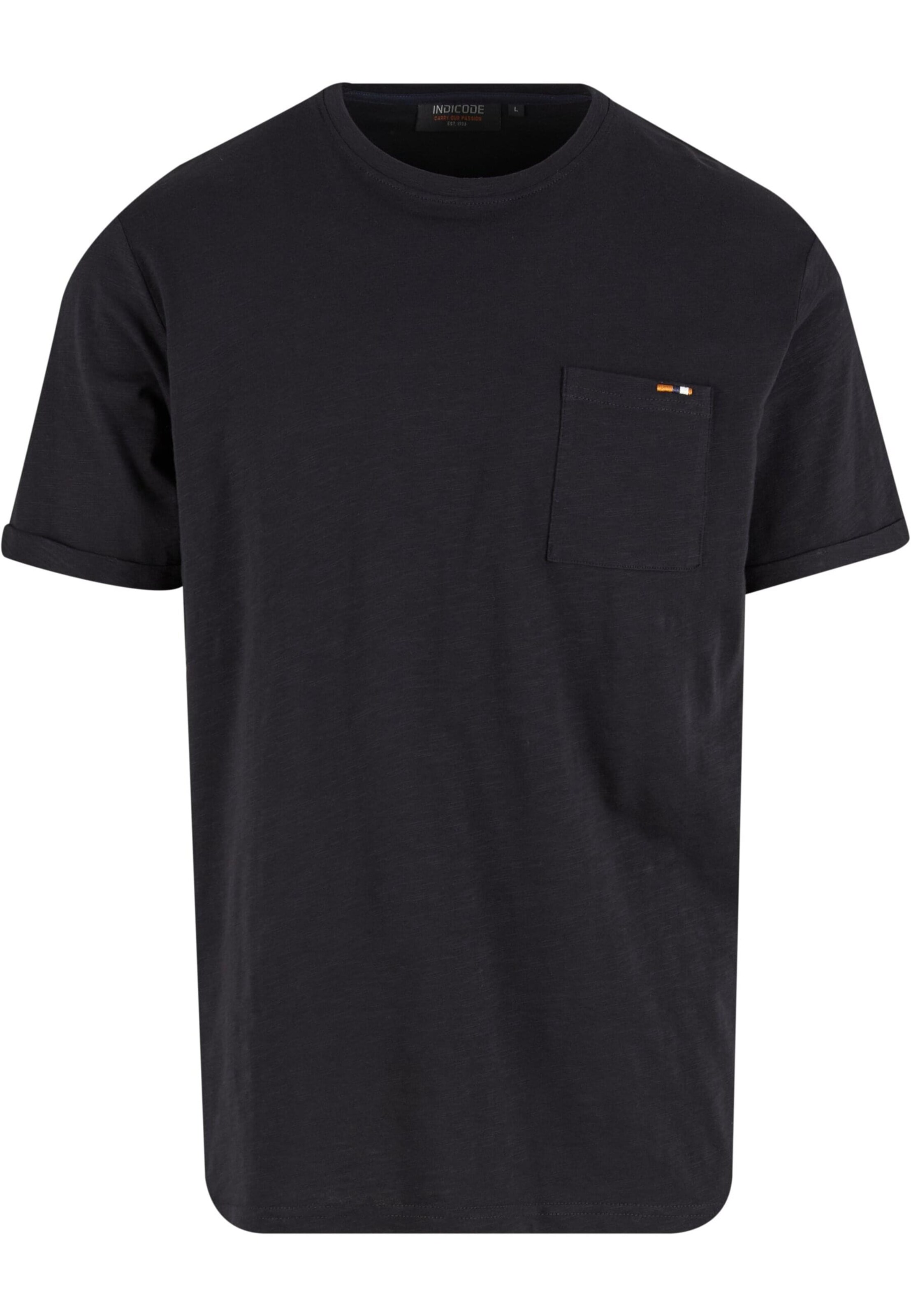 INDICODE JEANS - Camisa 'Andorra' em preto: frente