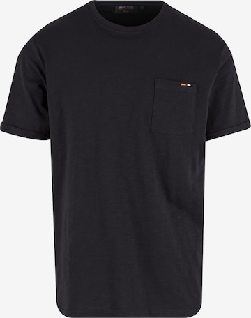 INDICODE JEANS - Camisa 'Andorra' em preto: frente