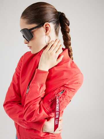 ALPHA INDUSTRIES Jacke in Rot