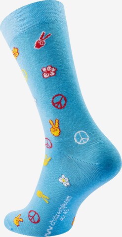 Chili Lifestyle Socken 'Banderole Leisure Socks' in Blau