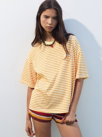 Pull&Bear Shirts 'PACIFIC' i gul