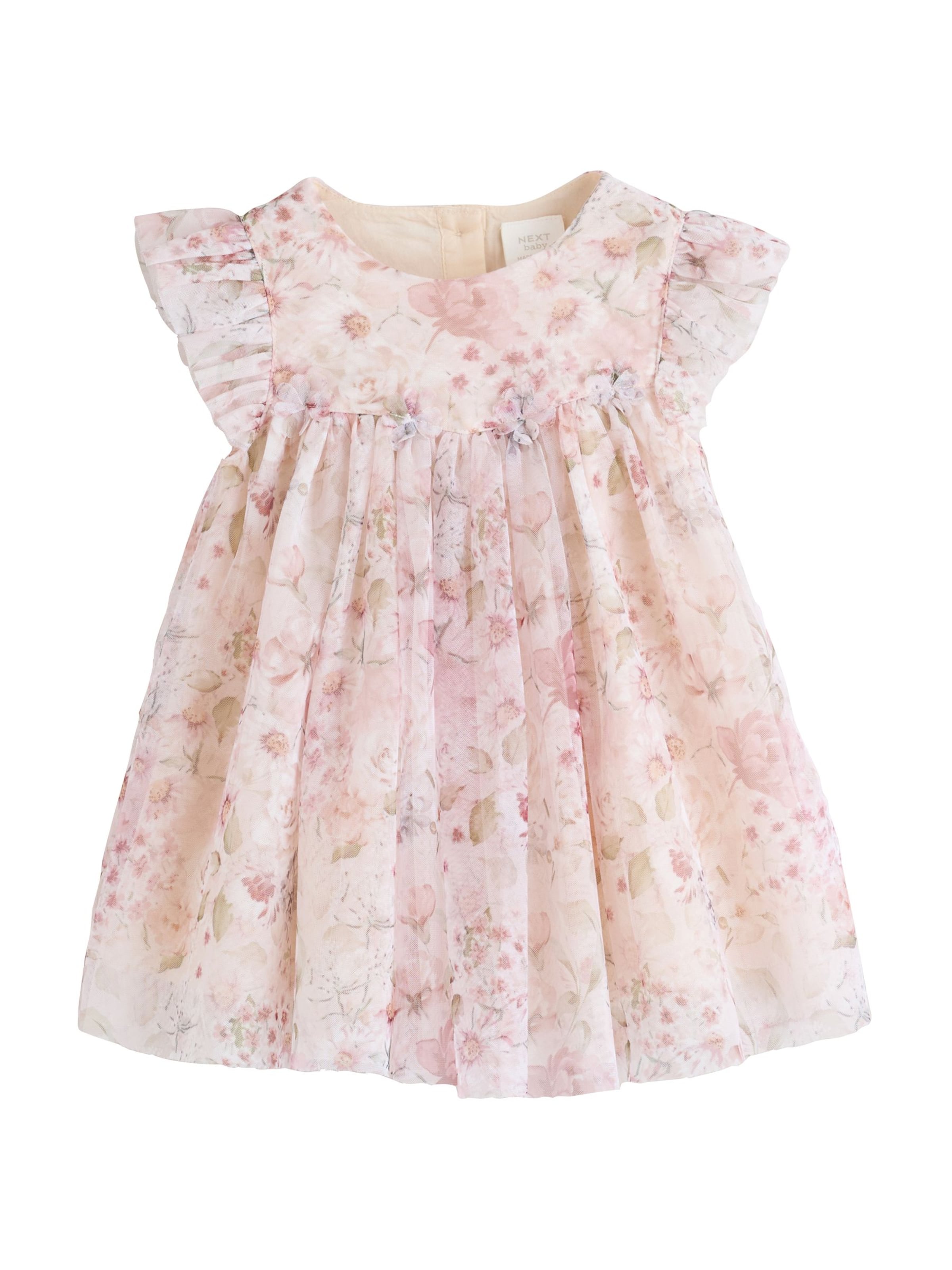 Next - Vestido en rosa: frente