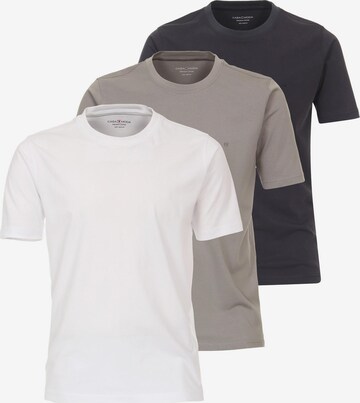 CASAMODA Shirt 'Basic' in Grey: front