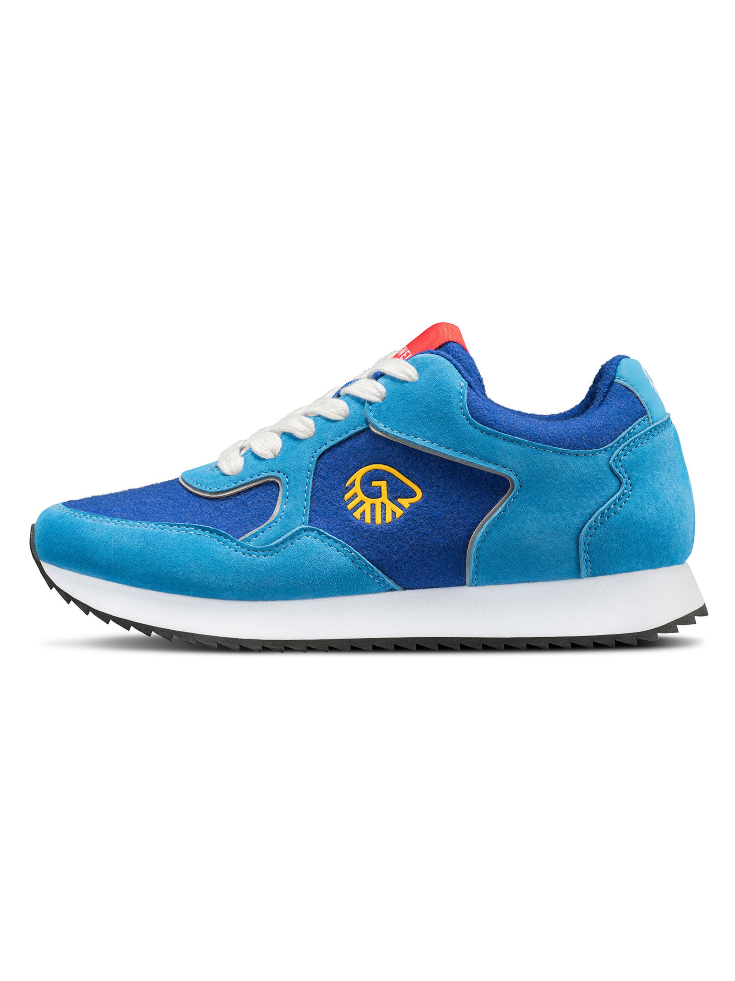GIESSWEIN Sneaker  'Retro Runner' in Blau: Vorderseite