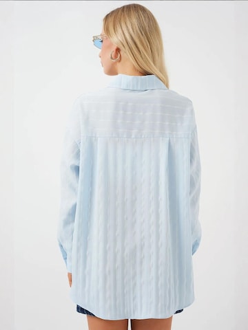 Bigdart Bluse in Blau