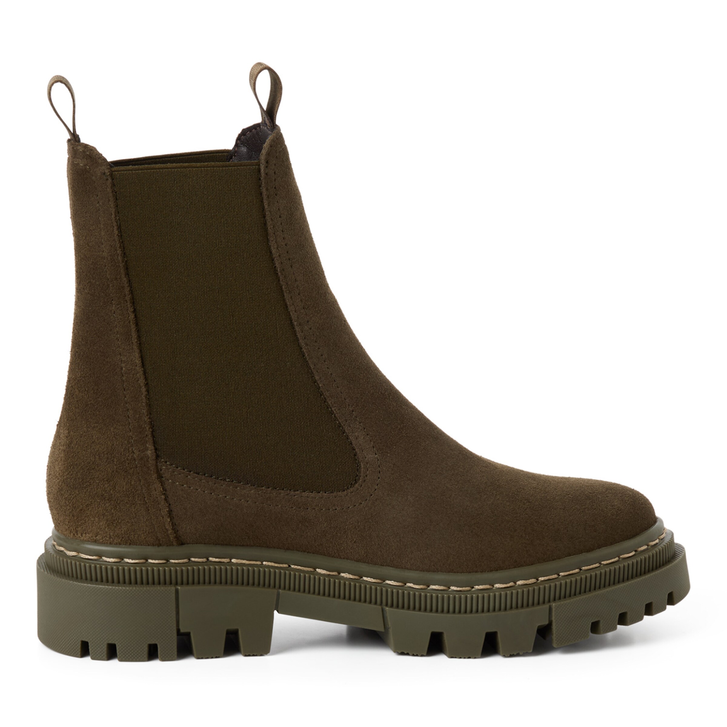 Tamaris - Botas Chelsea en verde