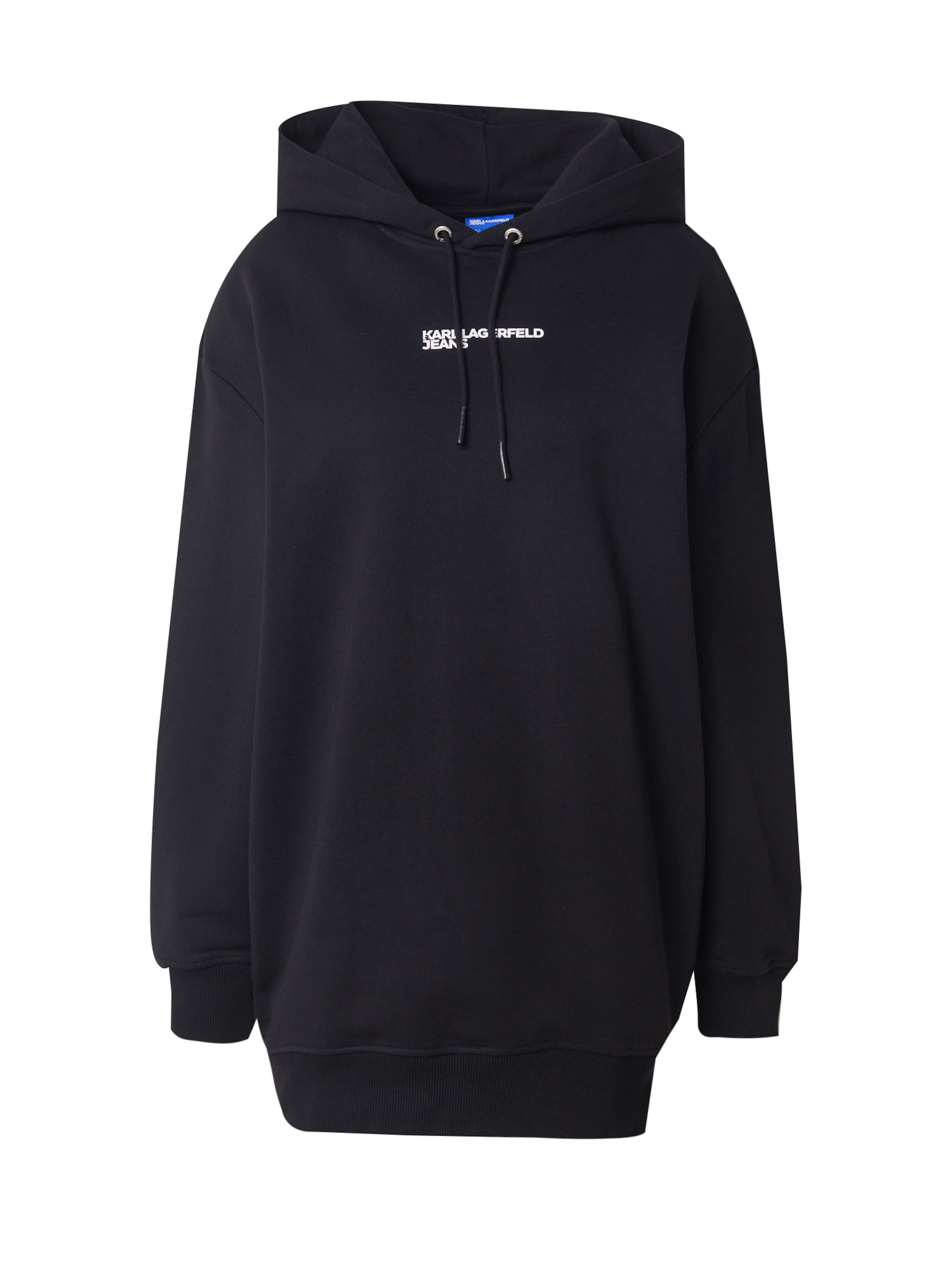 juoda KARL LAGERFELD JEANS Megztinis be užsegimo: priekis