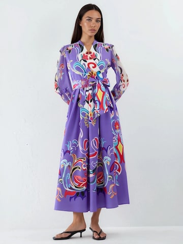 MSN Collection Dress in Purple