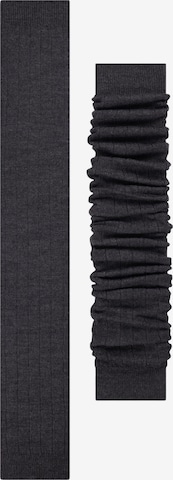 ESPRIT Leg Warmers 'Rib' in Grey: front