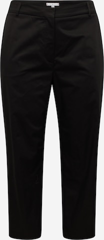 Regular Pantalon chino Tommy Hilfiger Curve en noir : devant